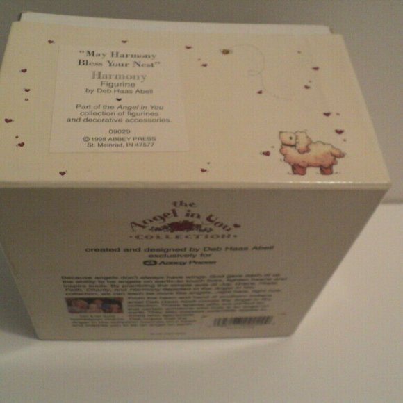 Abbey Press Figurine May Harmony Bless Your Nest The Angel in You Collection - Picture 6 of 7